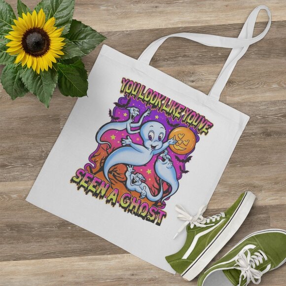 Casper the ghost tote bag - Picture 1 of 2